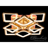 Потолочная светодиодная люстра с пультом Diasha S8060/4+4GLED3colordimmer