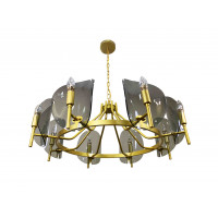 Люстра в стиле лофт Levistella 756LPR0032-8 GD+BK Люстра в стиле лофт Levistella 756LPR0032-8 GD+BK