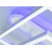 Стельова LED люстра чорна 84W димер пульт Diasha 2551WHLED3colordimmer
