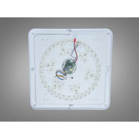 Стельова люстра LED біла 80 Вт RGB Bluetooth TUYA Diasha DB-8501C/500x500RGB+MP3+TUYA