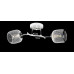 Люстра с плафонами  L06433/2 (WHITE+CHROME) Splendid-Ray
2592