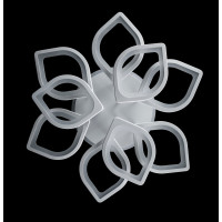 Люстра в зал или спальню светодиодная современная Splendid-Ray 2850266/6+3+A LED (WHITE) 