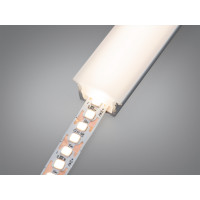 Гнучкий профіль для LED стрічки, накладний Diasha PLS-1510ENIN