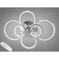 Люстра в зал светодиодная с пультом 8022/6HR Люстра в зал светодиодная с пультом 8022/6HR