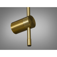 Лінійне світлодіодне бра, 6W, бронза Diasha 2042/600brass