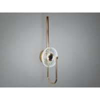 Красивий світильник Led на стіну, 3 Вт, золото Diasha F3790