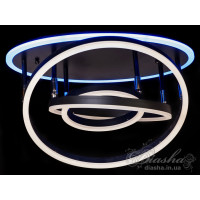 Потолочная светодиодная люстра с пультом Diasha 55010/3BK LED 3color dimmer