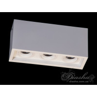Накладные точечные светильники Diasha 136F-3-WH
