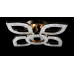 Светодиодная люстра LT8005/4+1  LED (GD) Splendid-Ray
302036