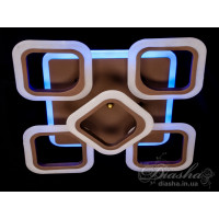 Светодиодная люстра Diasha AS8060/4+1CF LED 3color dimmer