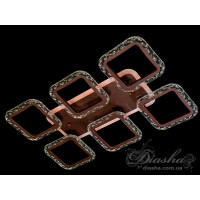 Люстра потолочная светодиодная LED с пультом Diasha QX2517/6S CF LED 3color dimmer 