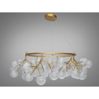 Люстра в зал 54 лампочкии Diasha Y887-54BGD