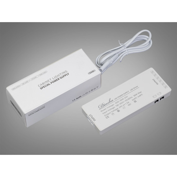 Тонкий керований блок живлення 24В, 36Вт, 1.5А Diasha PPF-SY-24v-36w