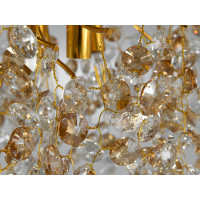 Яркая люстра золото Diasha 601-450GD