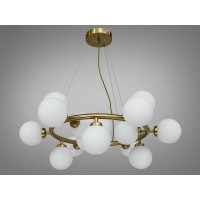 Люстра в стилі Loft - "Бульбашки" на 15 ламп Diasha LQ7063/15BR