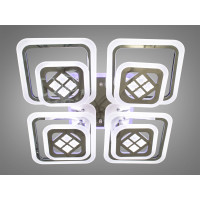 Люстра потолочная в зал с пультом 200W Diasha A2102/4+4LED3colordimmer