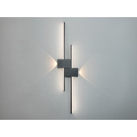 Оригінальне лінійне світлодіодне бра, 30W, чорне Diasha 1562/800BK