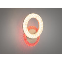 Сучасний світлодіодний світильник з кольоровою підсвіткою, 22W, білий Diasha 2203/1WH