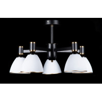 Люстра с плафонами  LGH50230A/5 (BK+FG) Splendid-Ray
286172