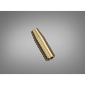 Заглушка металева D22 золота круглого профілю Diasha PLS-D22-END