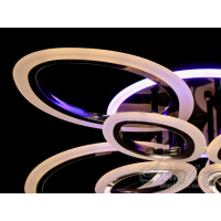 Cветодиодная люстра Diasha A8059/4+4BHR LED 3color dimmer 