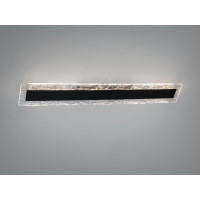 Настінний LED бра-планка 28 Вт чорний скло Diasha 8115-C/600BK