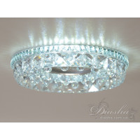 Точечные светильники с подсветкой Diasha 8115WH+PK