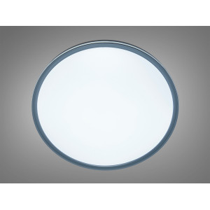 Світлодіодна смарт люстра таблетка, без пульта, 72W, сіра Diasha WF-71GREY