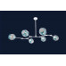 Люстра молекула в современном стиле Levistella 752L7731-6 WH+BL