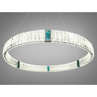 Подвесная светодиодная люстра кольца с хрусталем в стиле модерн Diasha 81028-800HR