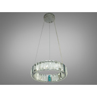 Подвесная светодиодная люстра кольца с хрусталем в стиле модерн Diasha 81028-300HR