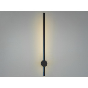 Стильне світлодіодне лінійне бра, 6W, чорний Diasha 2042/600black