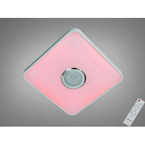 Смарт LED люстра Diasha біла RGB MP3 70 Вт Diasha DB-8501B/400x400RGB+MP3