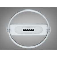 Стельова люстра LED Diasha сіра 88 Вт пульт CCT 15 м2 Diasha 5140/500GR