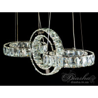 Хрустальная люстра кольца Diasha 729 dimmer 