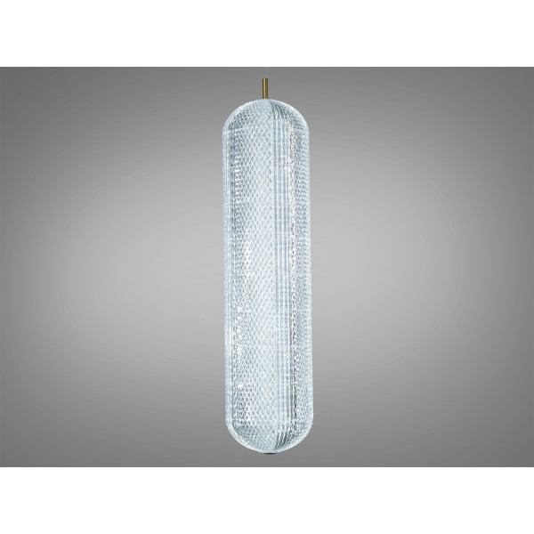 Світлодіодна люстра підвіс золото 8 Вт 4100K Diasha D221204/1L600