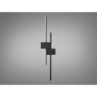 Оригінальне лінійне світлодіодне бра, 30W, чорне Diasha 1562/800BK