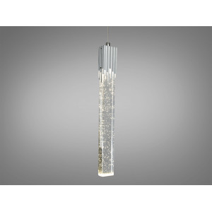 Унікальний LED підвіс в стилі Нордік, 5 Вт, хром Diasha A6552/1HCH