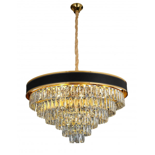 Люстра с хрусталем Levistella 756PR1008-10+1 GD