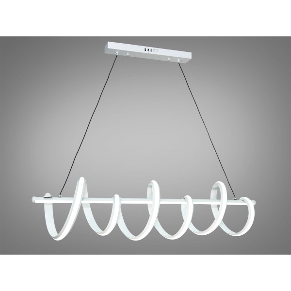 Сучасна світлодіодна люстра, 60W Diasha 2369-100WH Сучасна світлодіодна люстра, 60W Diasha 2369-100WH