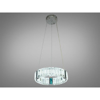 Подвесная светодиодная люстра кольца с хрусталем в стиле модерн Diasha 81028-300HR