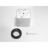 Оригінальний, стильний накладний точковий світильник, колір: білий+чорний Diasha QXL-1726-WH+BK