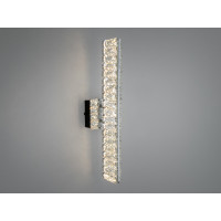 Настінне бра Diasha хром LED 15 Вт кришталеве Diasha D88011/B-450CH