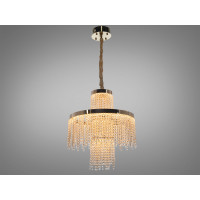 Люстра в зал светодиодная,110 Вт, золото Diasha 376-500GD