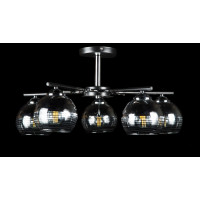 Люстра с плафонами Splendid-Ray 286150(BK+CR)