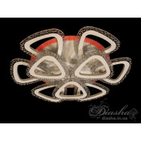 Cветодиодная люстра Diasha QX2524/6+3WH LED 3color dimmer 