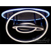 Потолочная светодиодная люстра с пультом Diasha 55010/3BK LED 3color dimmer