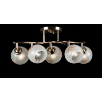 Люстра с плафонами Splendid-Ray 128065 (FGD+BR)