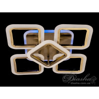 Люстры светодиодные в спальню Diasha MX2400/4+1S BR LED 3color dimmer