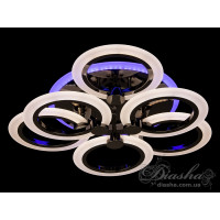 Люстры светодиодные Diasha A8022/3+3BHR LED 3color dimmer 